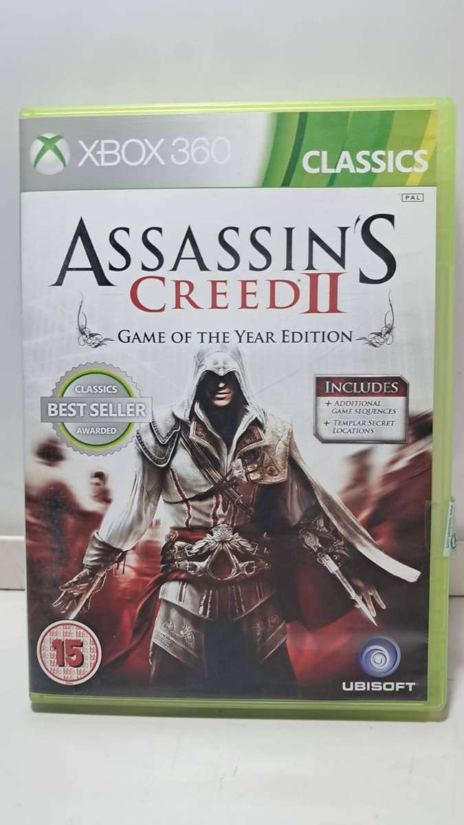XBOX 360 ASSASSINS CREED 2 (GAME OF THE YEAR EDITION) [COMPLETE]