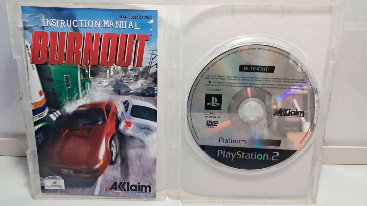 PLAYSTATION 2 - BURNOUT [COMPLETE]