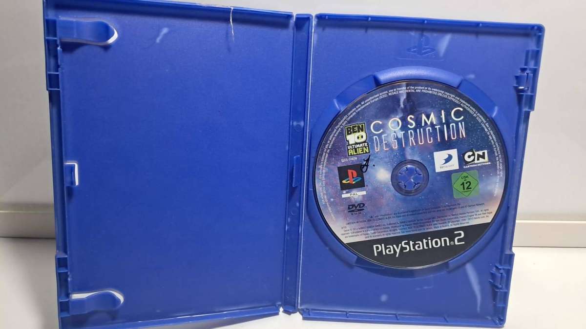 PLAYSTATION 2 - BEN 10 COSMIC DESTRUCTION [NO MANUAL]
