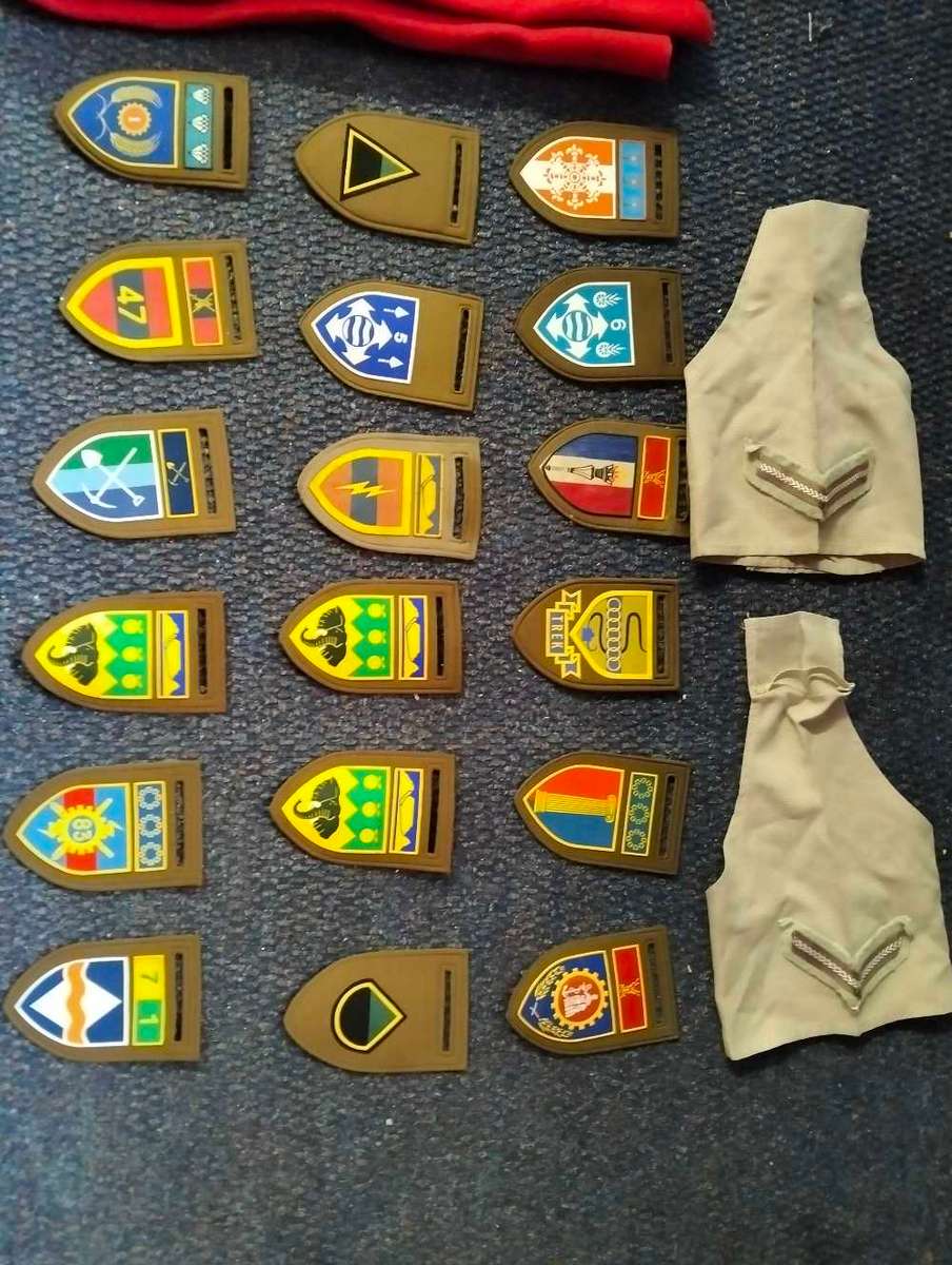 Military insignia and badges