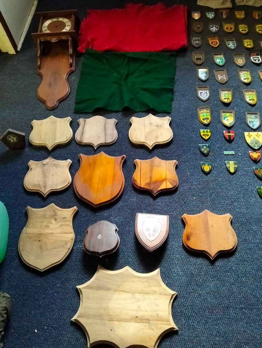 Military insignia and badges