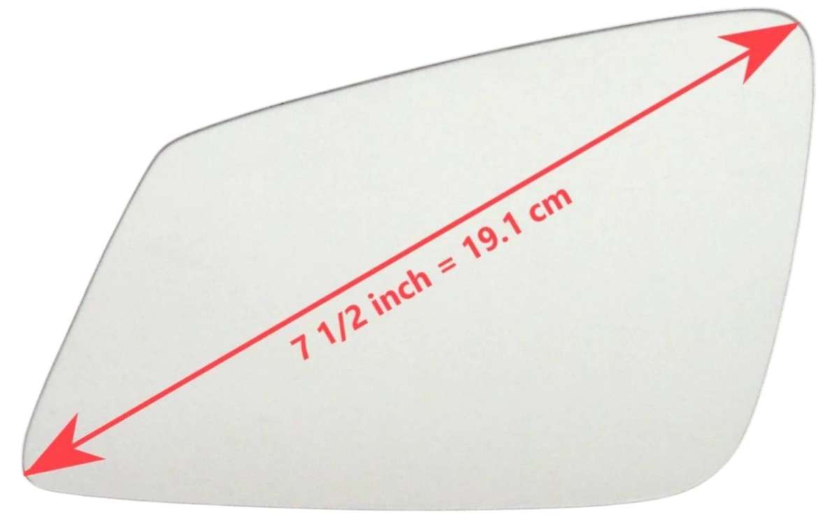 BMW F30 2012-2019 LEFT OEM CONVEX CAR MIRROR GLASS ONLY