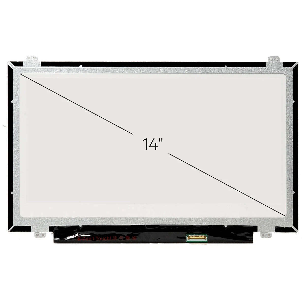 14.0-inch HD LCD Replacement Laptop Screen (1920x1080, 30 Pin eDP, Frame)