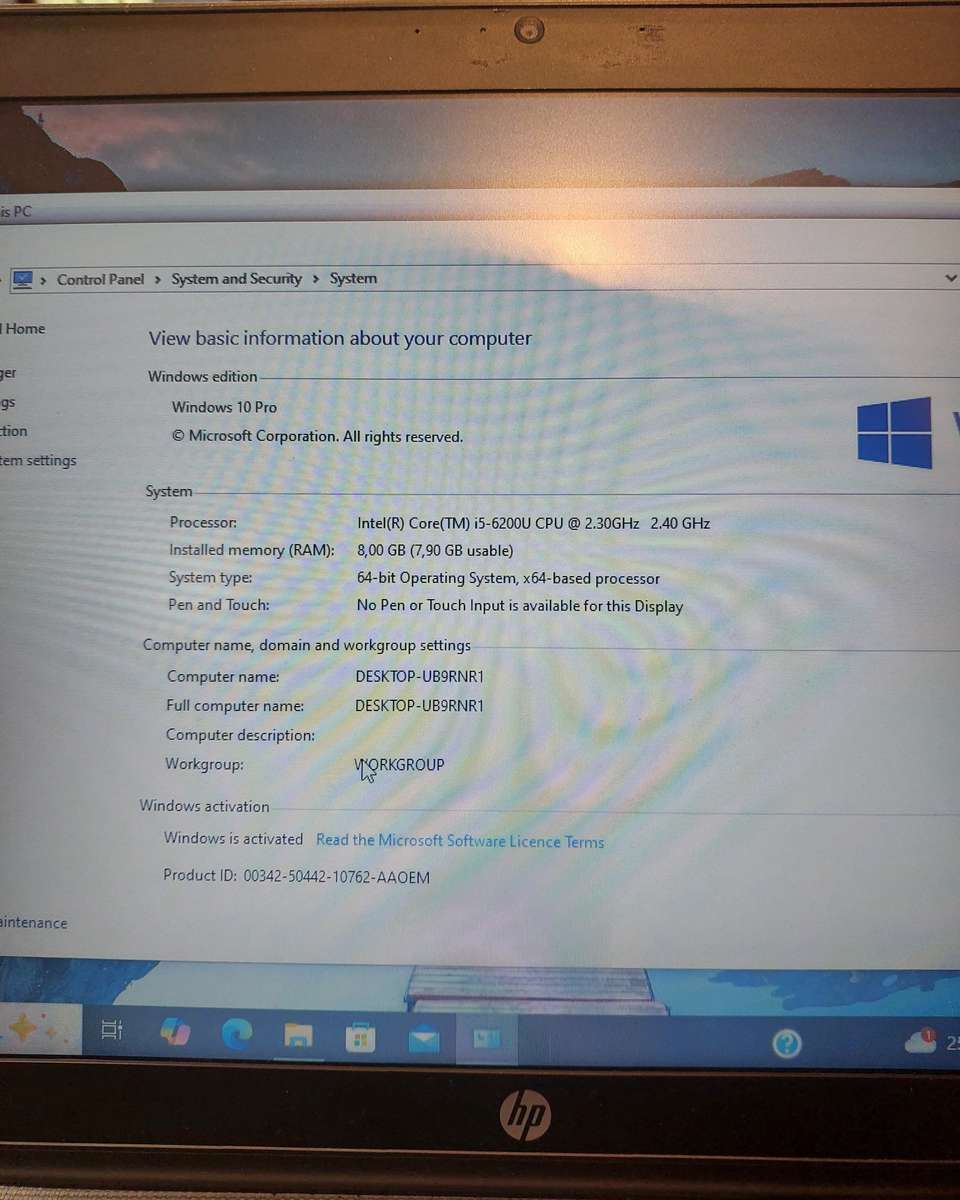 HP Probook 450 G3 i5 8GB RAM