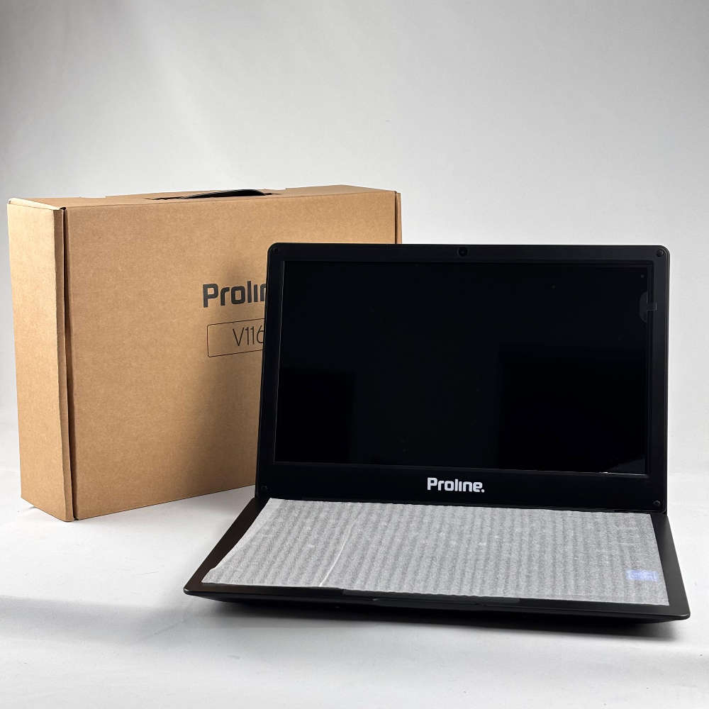 Brand New Proline V11 11.6" Celeron 4GB 500GB Win 10 Pro Grey Notebook