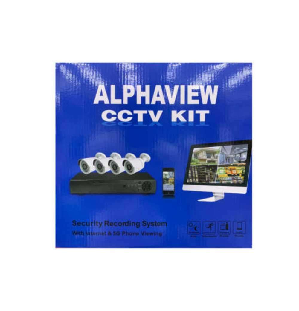 ALPHAVIEW 4CHANNEL Camera kit
