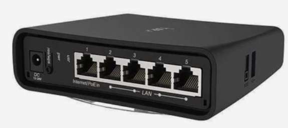 RBD52G-5HACD2HND-TC - Mikrotik HAP Ac² Wireless Access Point Power Over Ethernet (PoE) Black