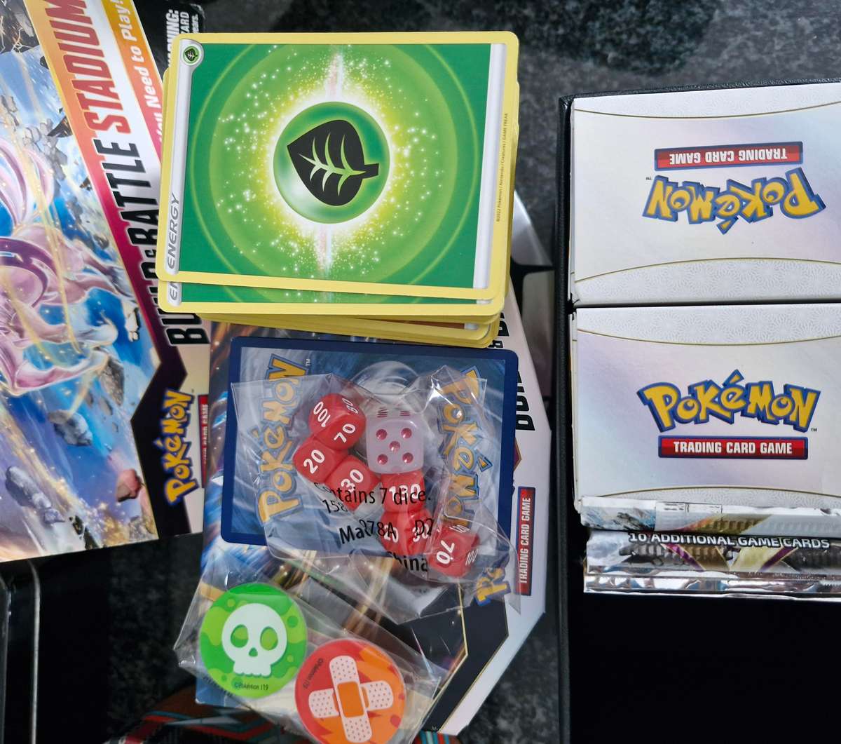 GENUINE POKEMON CARDS - AS NEW STILL IN THEIR ORIGINAL CONTAINERS