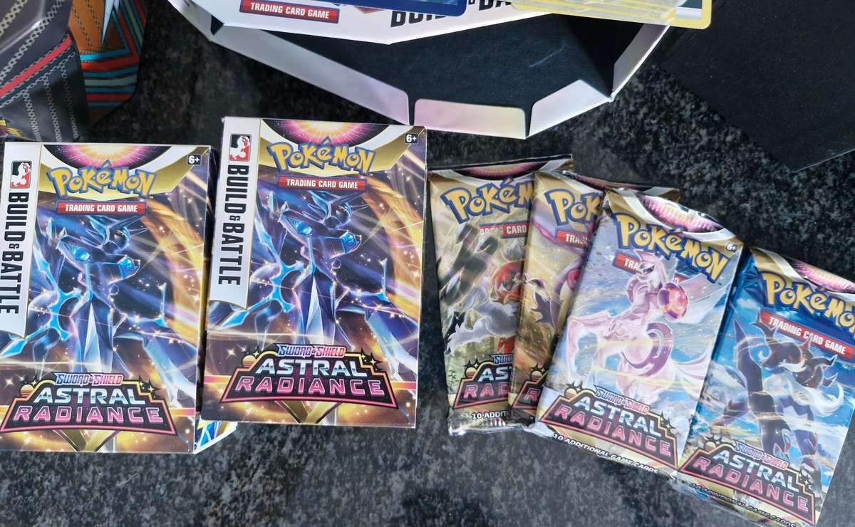 GENUINE POKEMON CARDS - AS NEW STILL IN THEIR ORIGINAL CONTAINERS