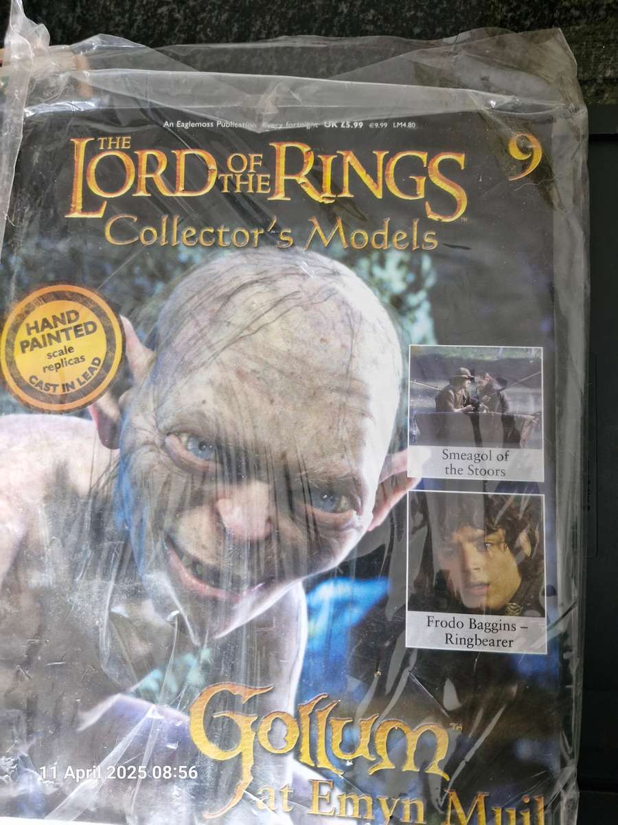13 x Lord of the Rings Collectors figurines & 12 magazines all for the price of one