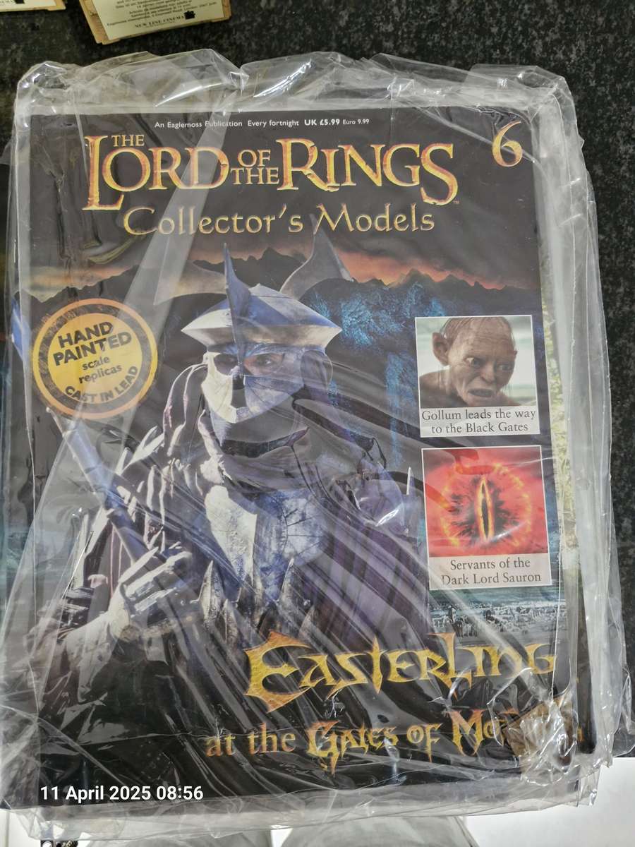 13 x Lord of the Rings Collectors figurines & 12 magazines all for the price of one