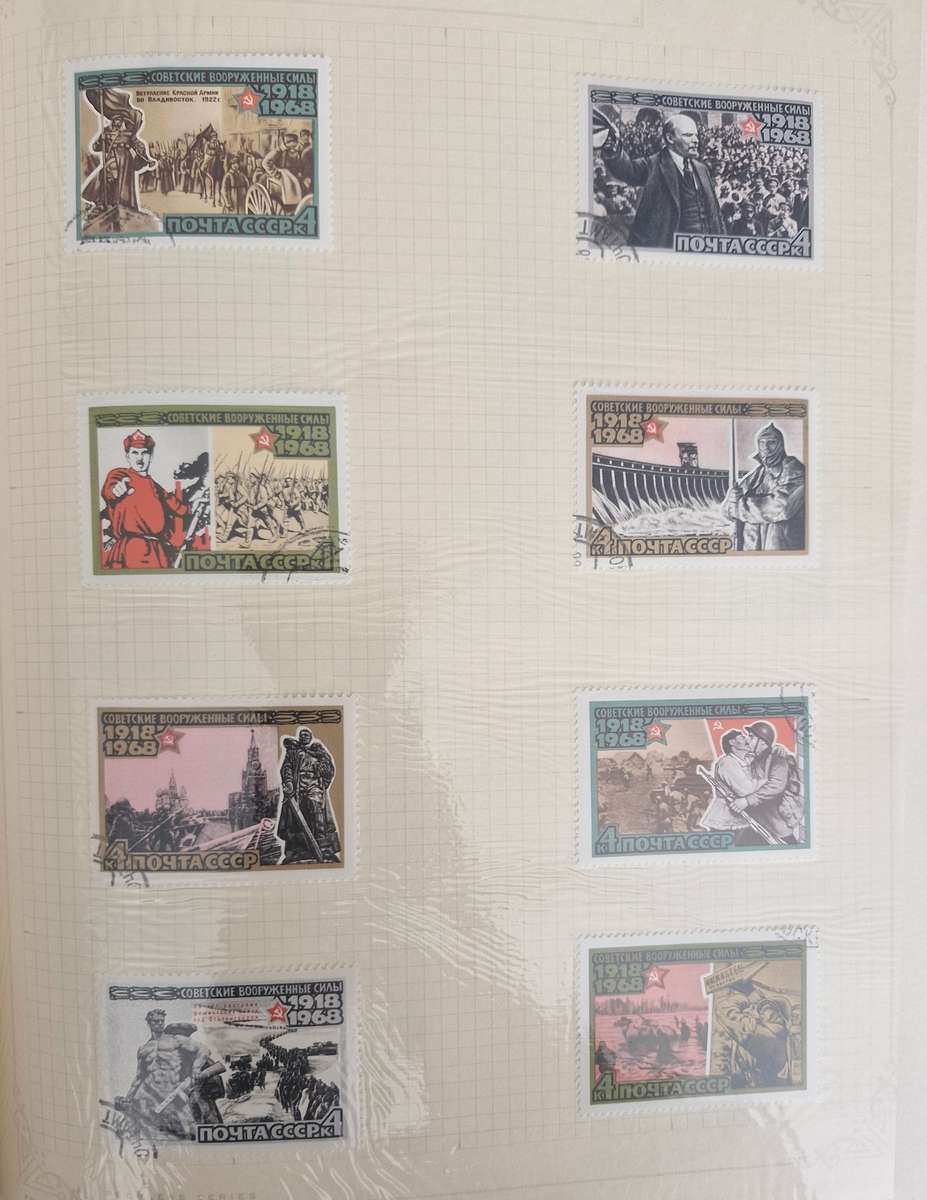 94 pages of Russian stamps 1966 onwards