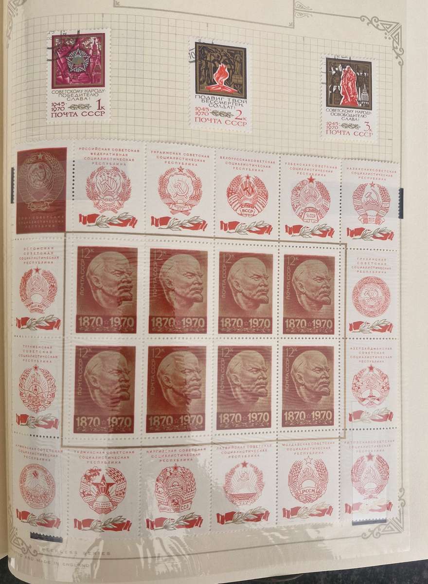 94 pages of Russian stamps 1966 onwards