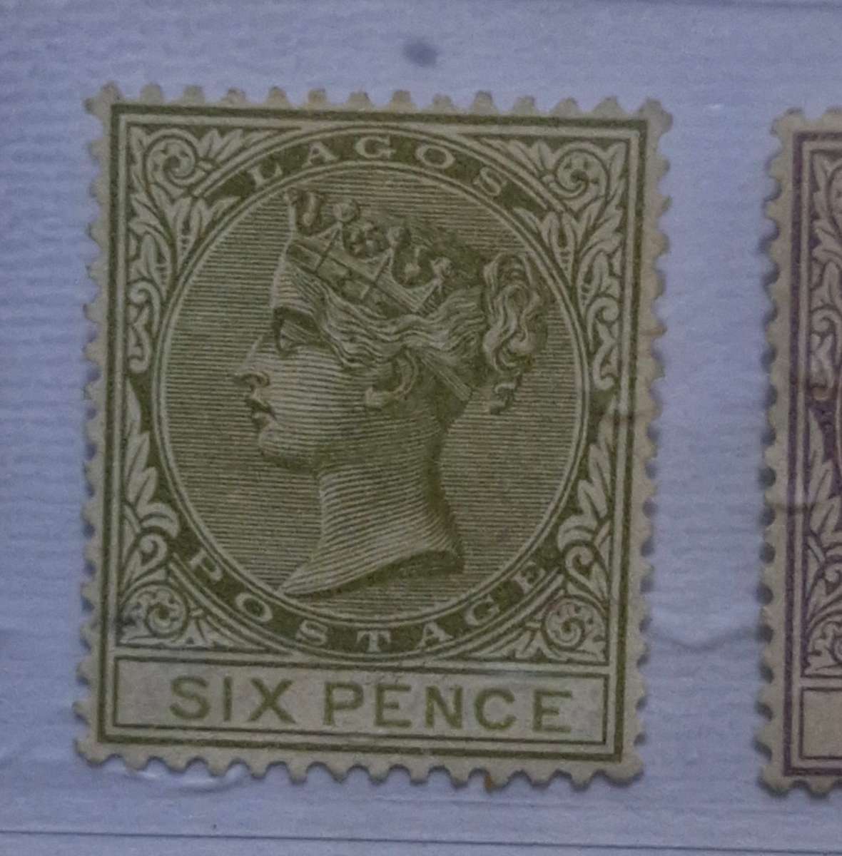 Lagos Queen Victoria batch of 3 unused stamps