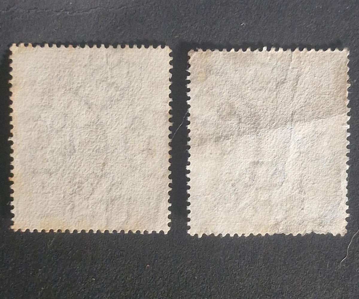 1910 UNION OF 2 1/2d STAMPS  - 2 DIFFERENT SHADES