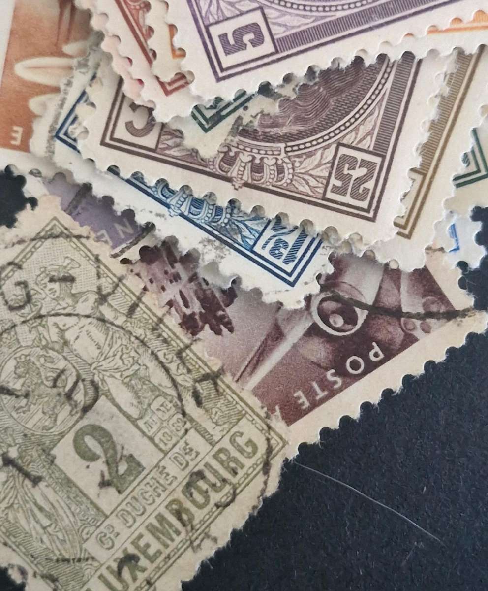 Selection of Luxenbourg stamps from 1876 to 1985