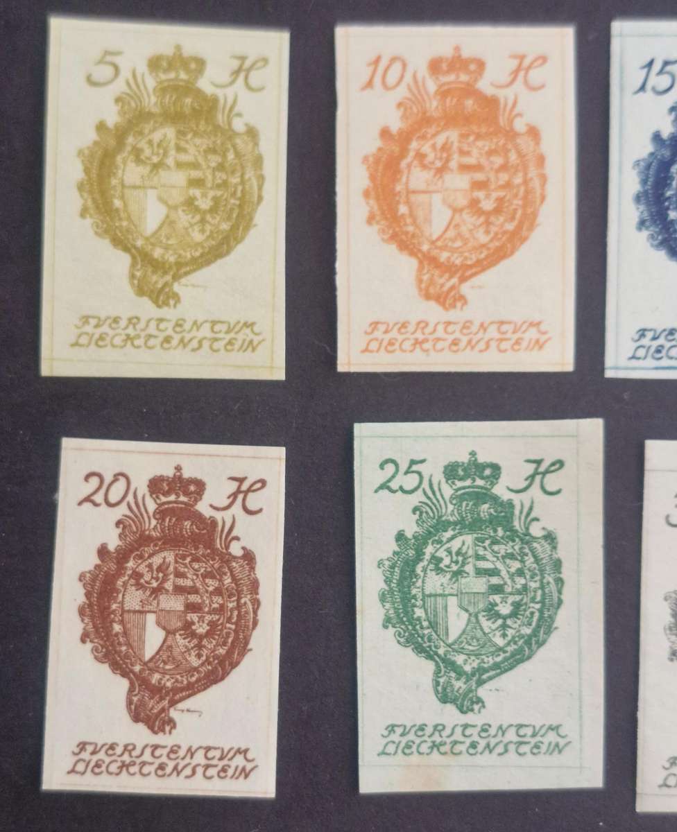 Lovely selection of Liechtenstein stamps from 1912 onwards - mostly mint with some used.