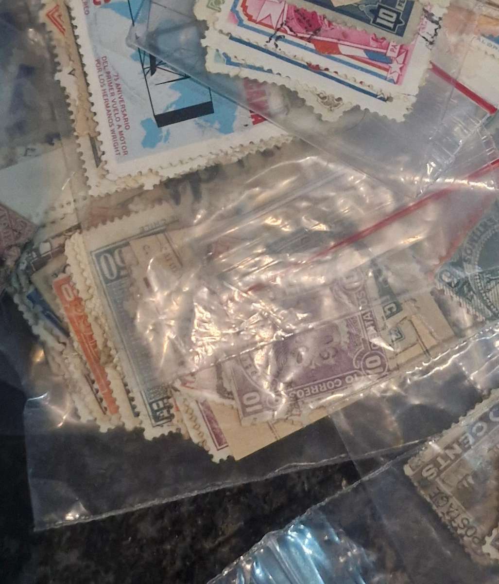 Lucky packet of Semi sorted South American stamps - 1800s to more recent