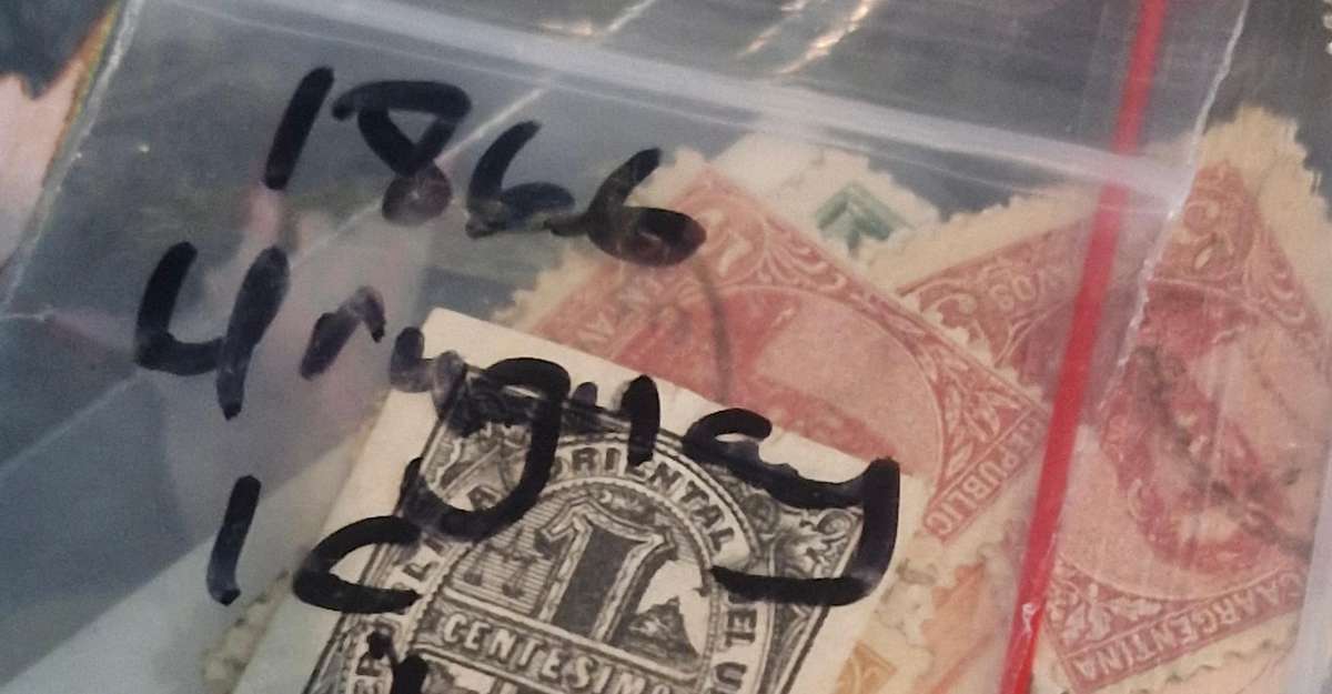 Lucky packet of Semi sorted South American stamps - 1800s to more recent