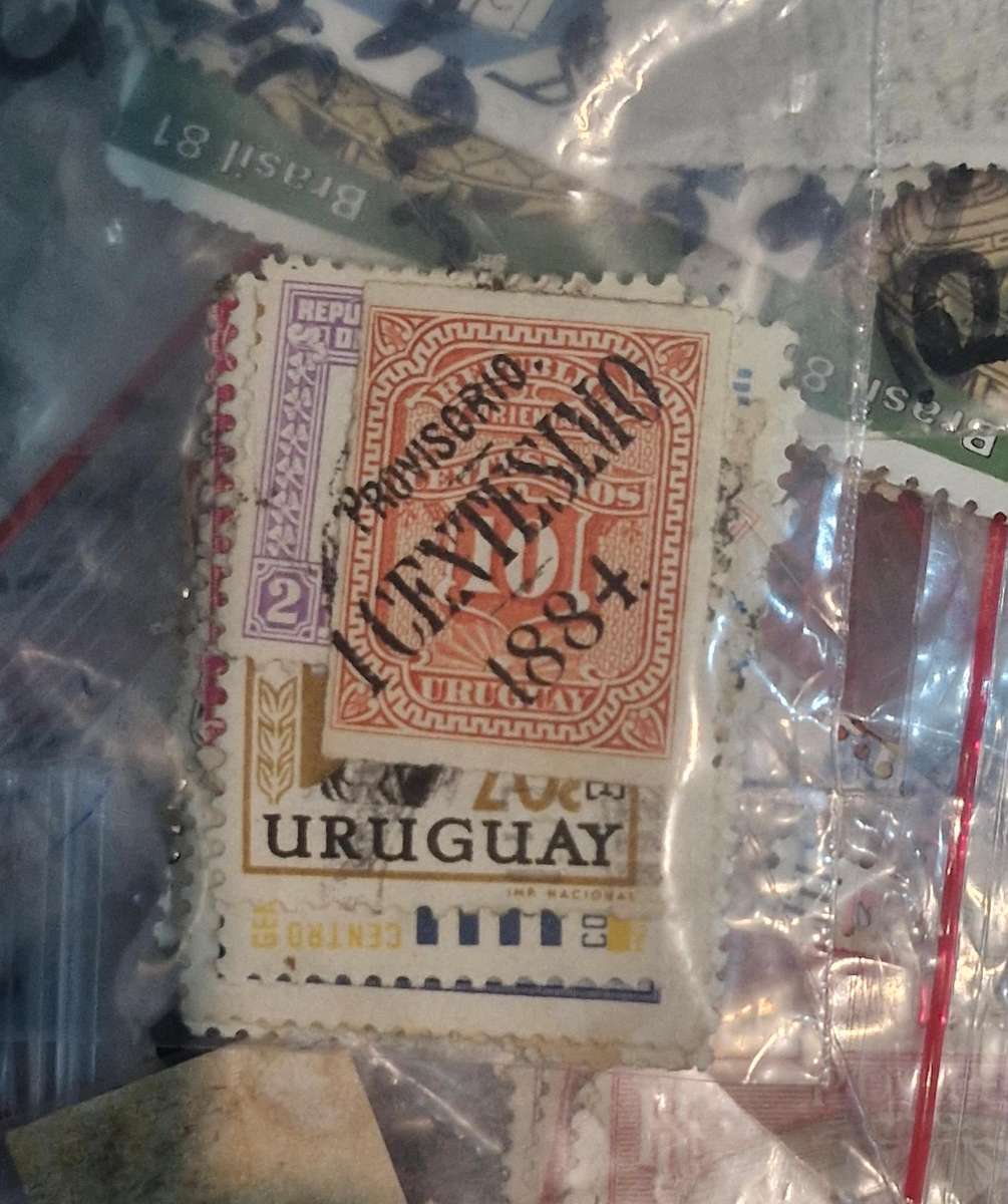 Lucky packet of Semi sorted South American stamps - 1800s to more recent
