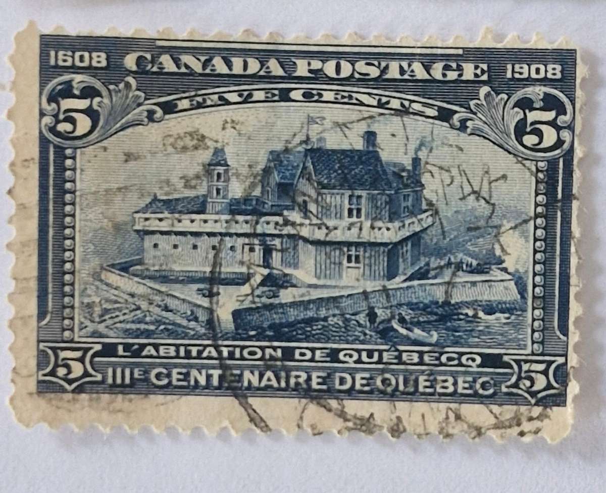 Selection of 4 x 1908 Canada stamps