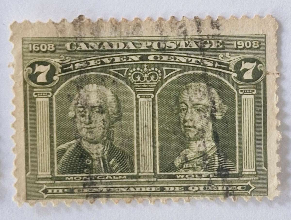 Selection of 4 x 1908 Canada stamps