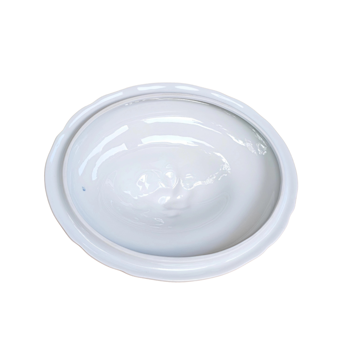Hutschenreuther Germany Covered Serving Dish Blue Onion Porcelain Tureen