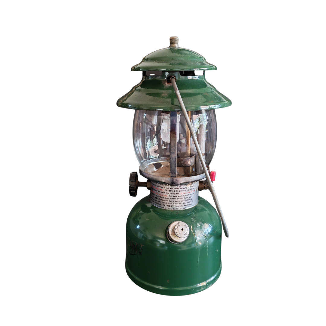 Coleman 200A Lantern Nov 1980 Untested Vintage USA Camping Lamp
