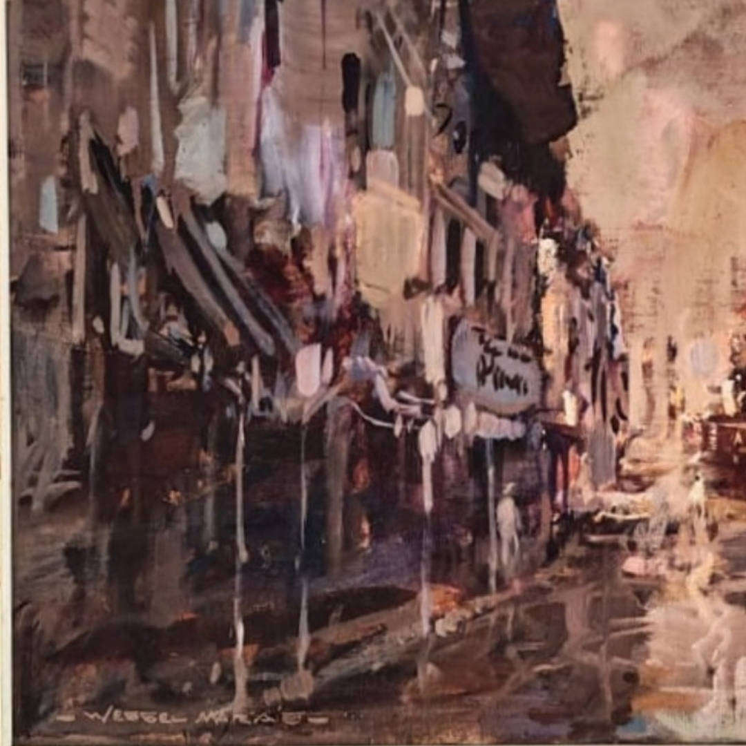 Wessel Marais (SA 1935-2009) District 6 Oil on board