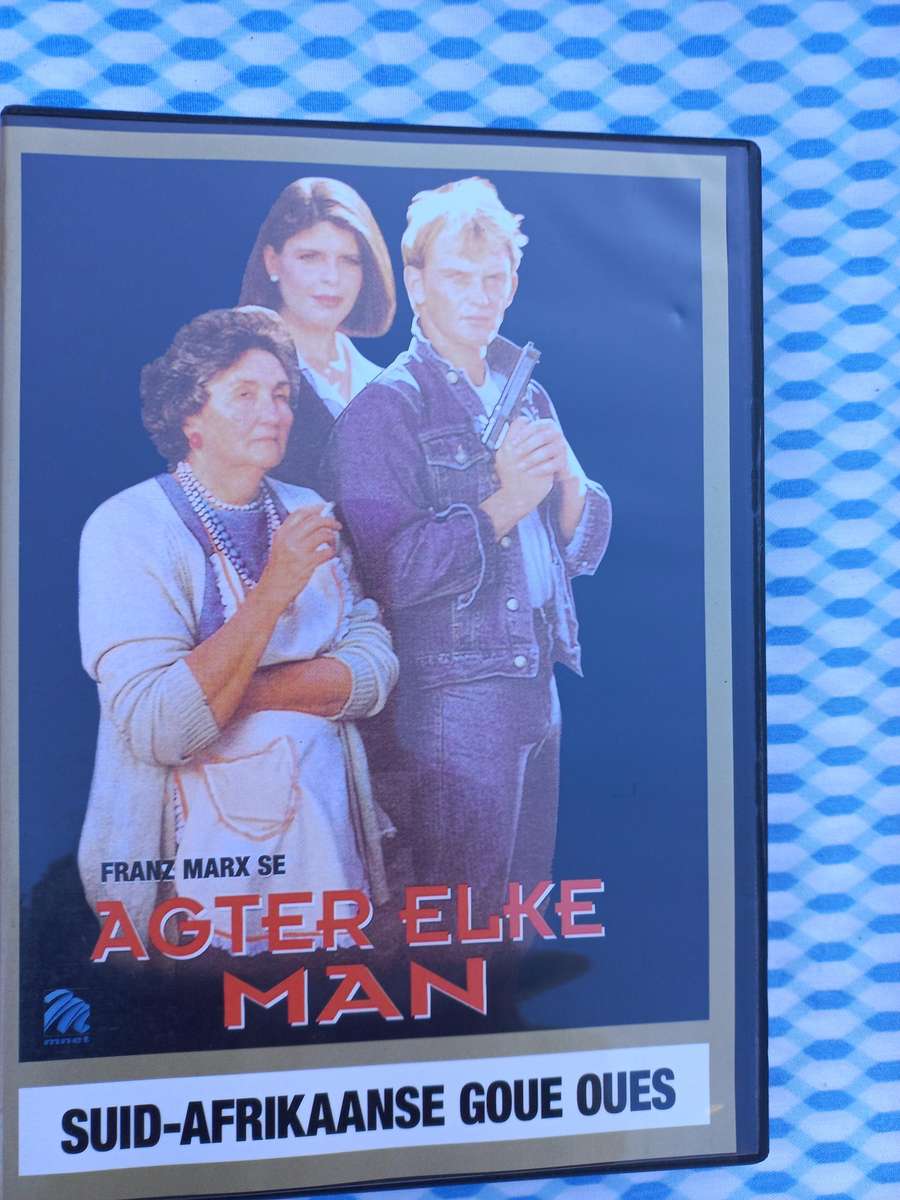 DVD AGTER ELKE MAN DEUR Franz Marx Suid Afrikaanse goue oues
