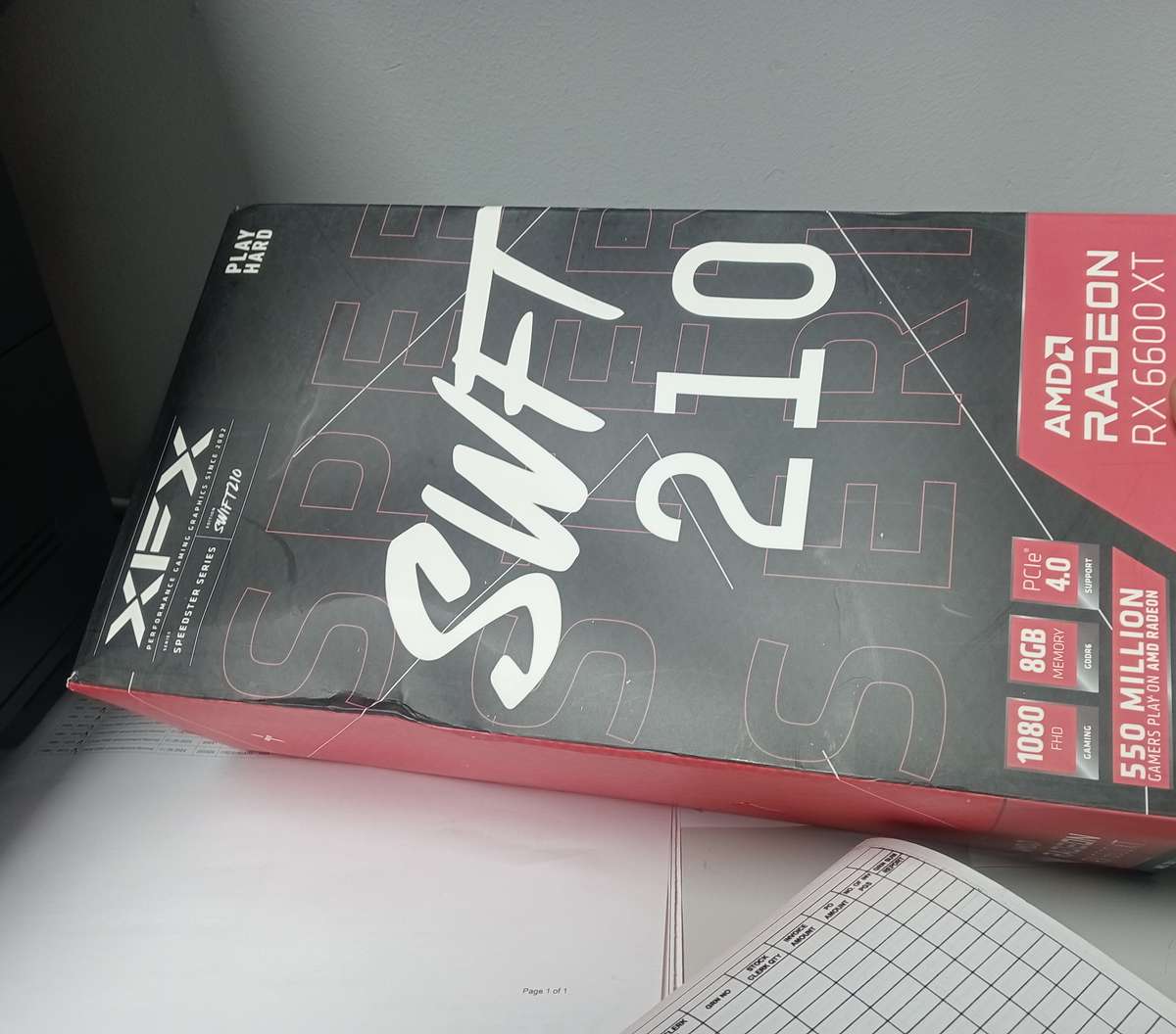 XFX AMD RADEON RX 6600 XT