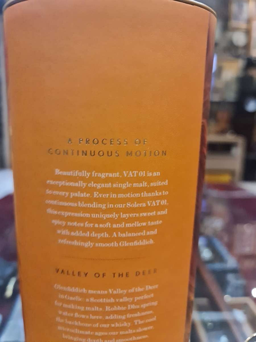 Glenfiddich VAT 01 Perpetual Collection