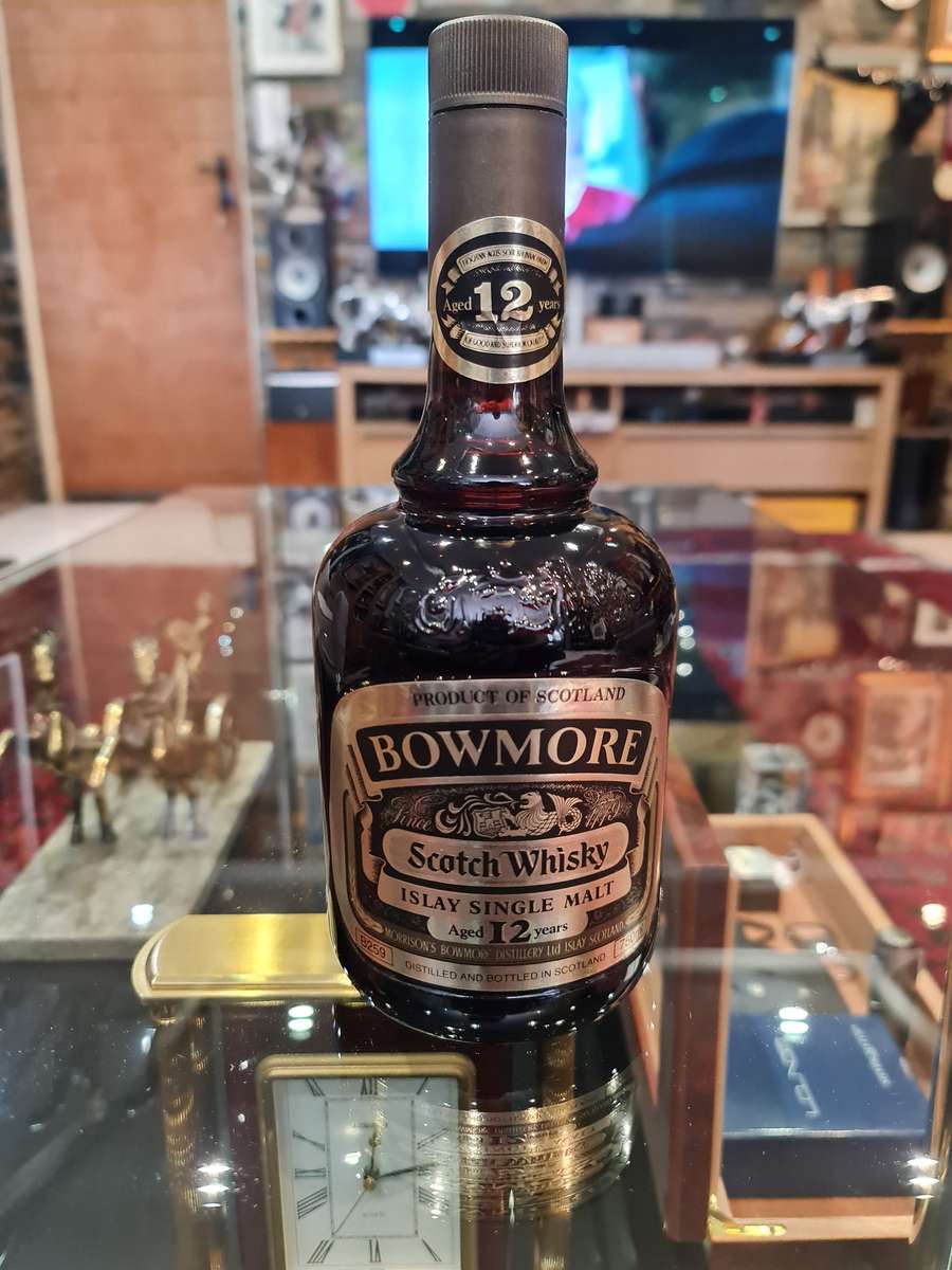 Collectible Bowmore 12 Year 1980 Whisky