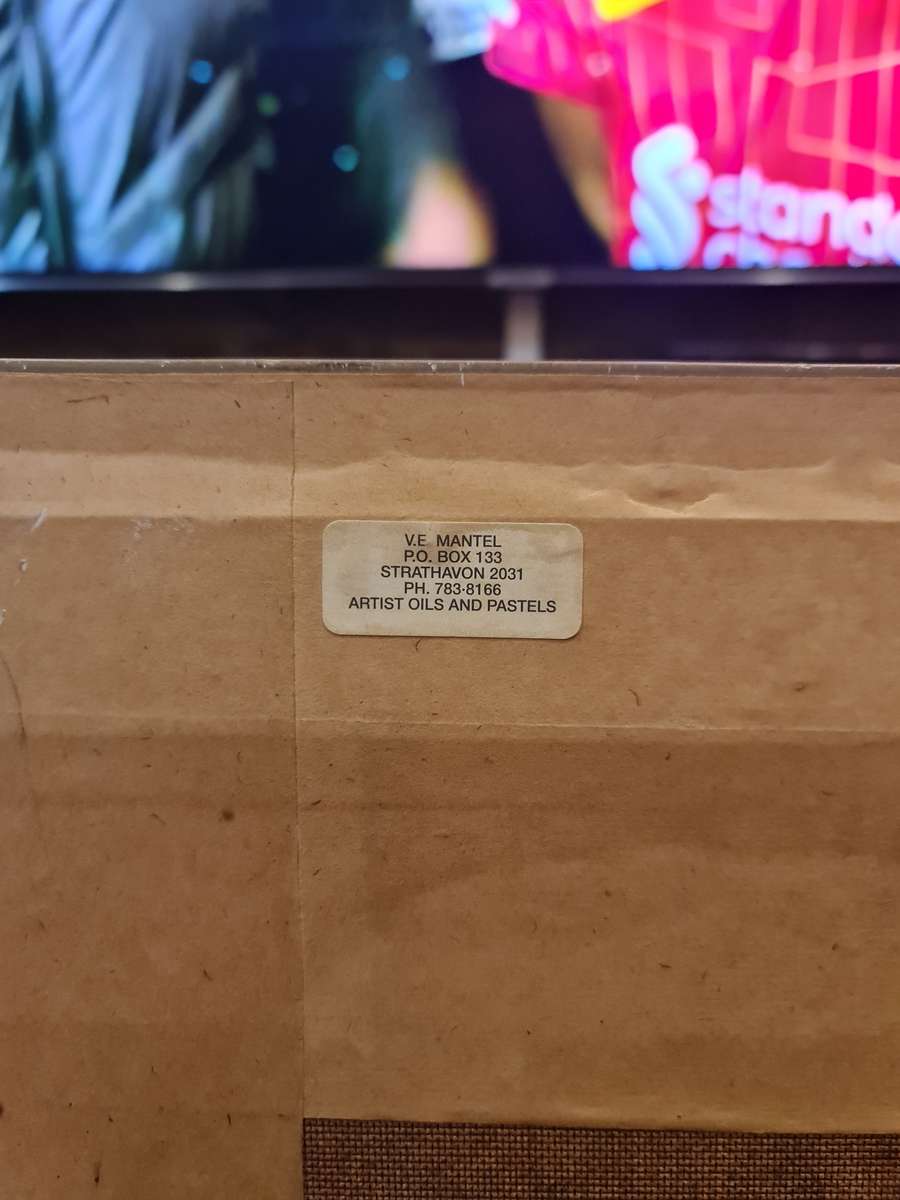 Still Flowers in a Glass Vase Painting