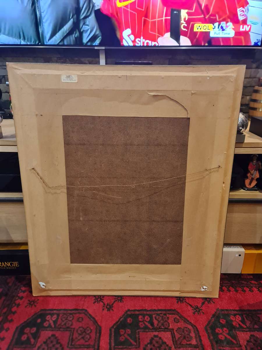 Still Flowers in a Glass Vase Painting