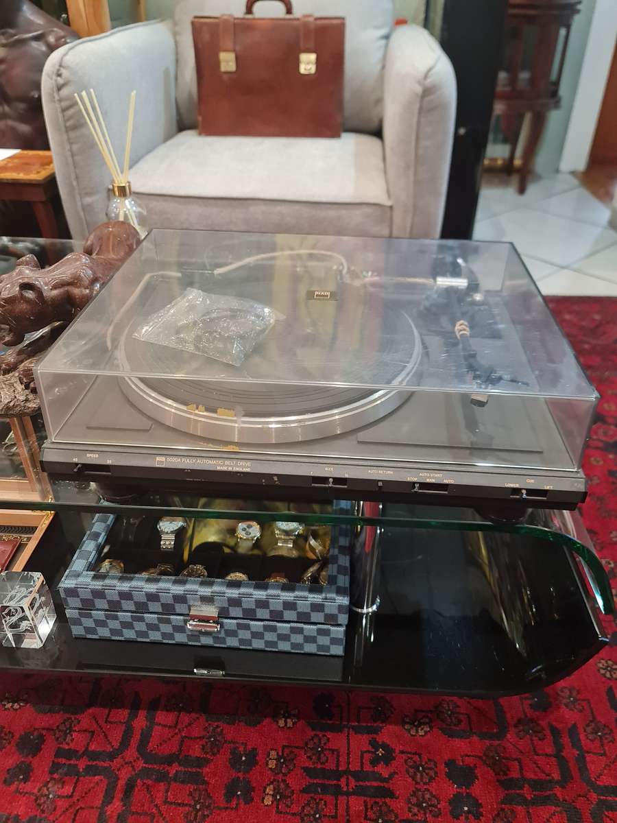 1970s NAD 5020A Direct Drive Turntable Vinyl LP Record Player