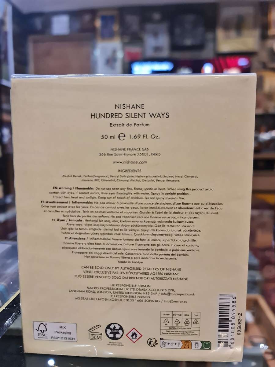 Nishane Hundred Silent Ways