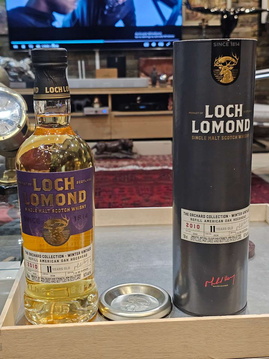 loch lomond the orchard collection winter vintage refill american oak Hogshead 2010 11 years old