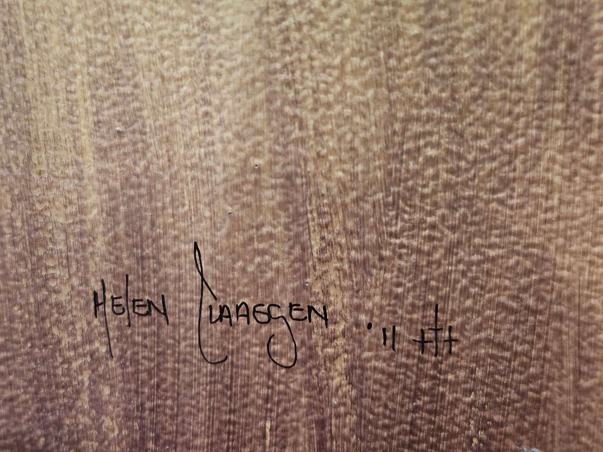 Large Nguni Mother and Calf Framed Painting