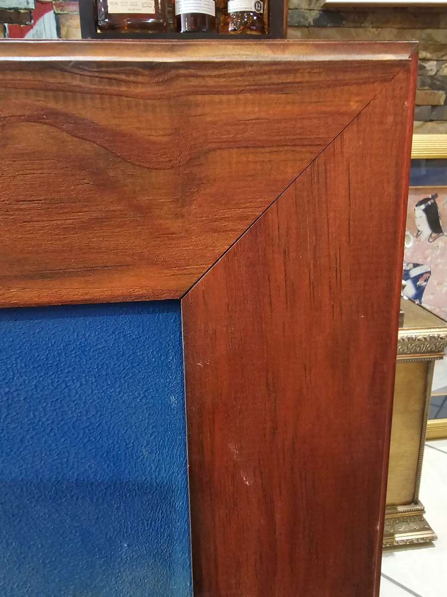 Large Nguni Mother and Calf Framed Painting