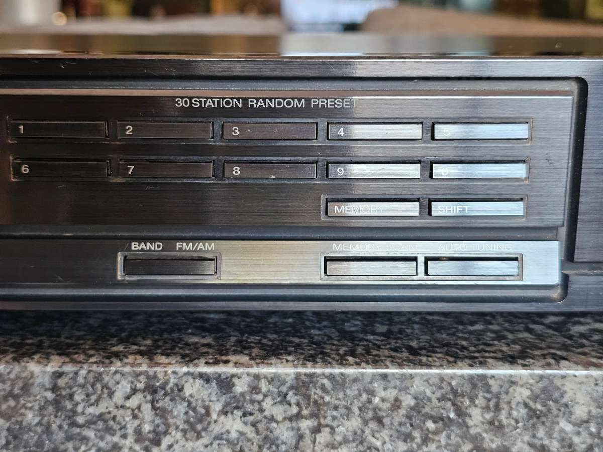 Vintage Sony 1990s St-jx401 Digital Am FM Stereo Tuner