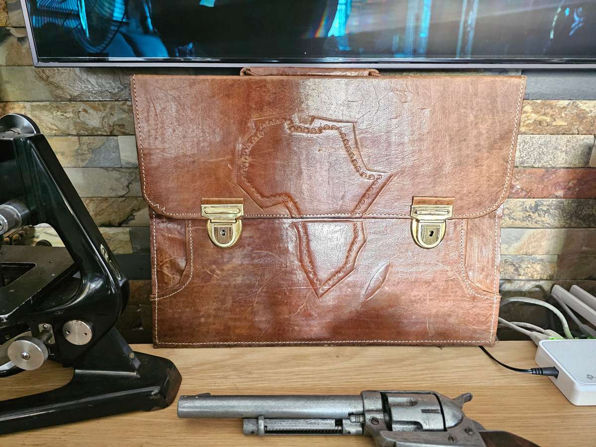 Vintage Leather Laptop Bag