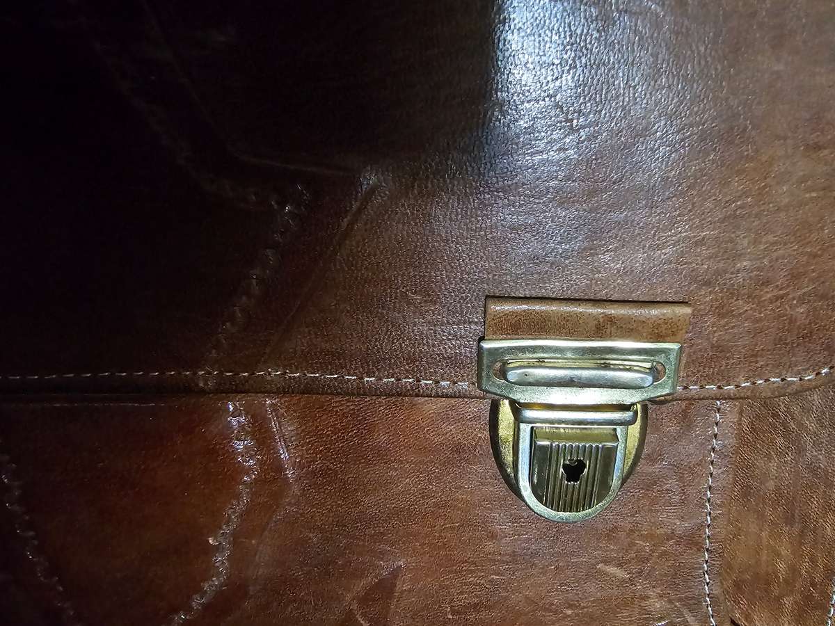 Vintage Leather Laptop Bag