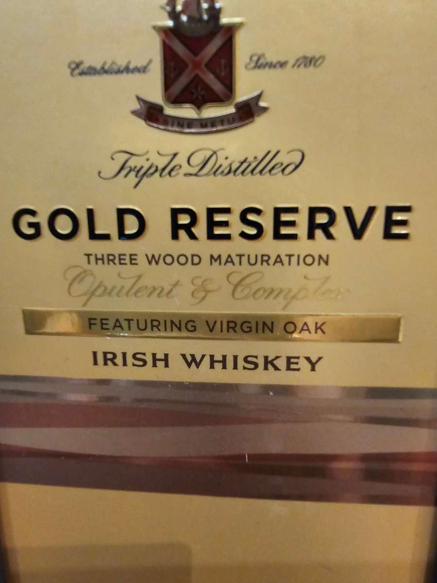 Jameson Gold Reserve Three Wood Maturation Whisky
