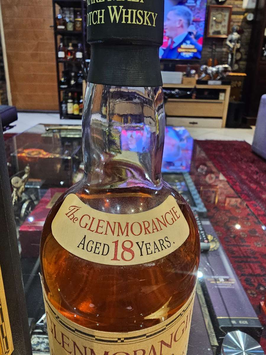 Glenmorangie 18 Year Old Single Highland Rare Malt, bottle from 1980s