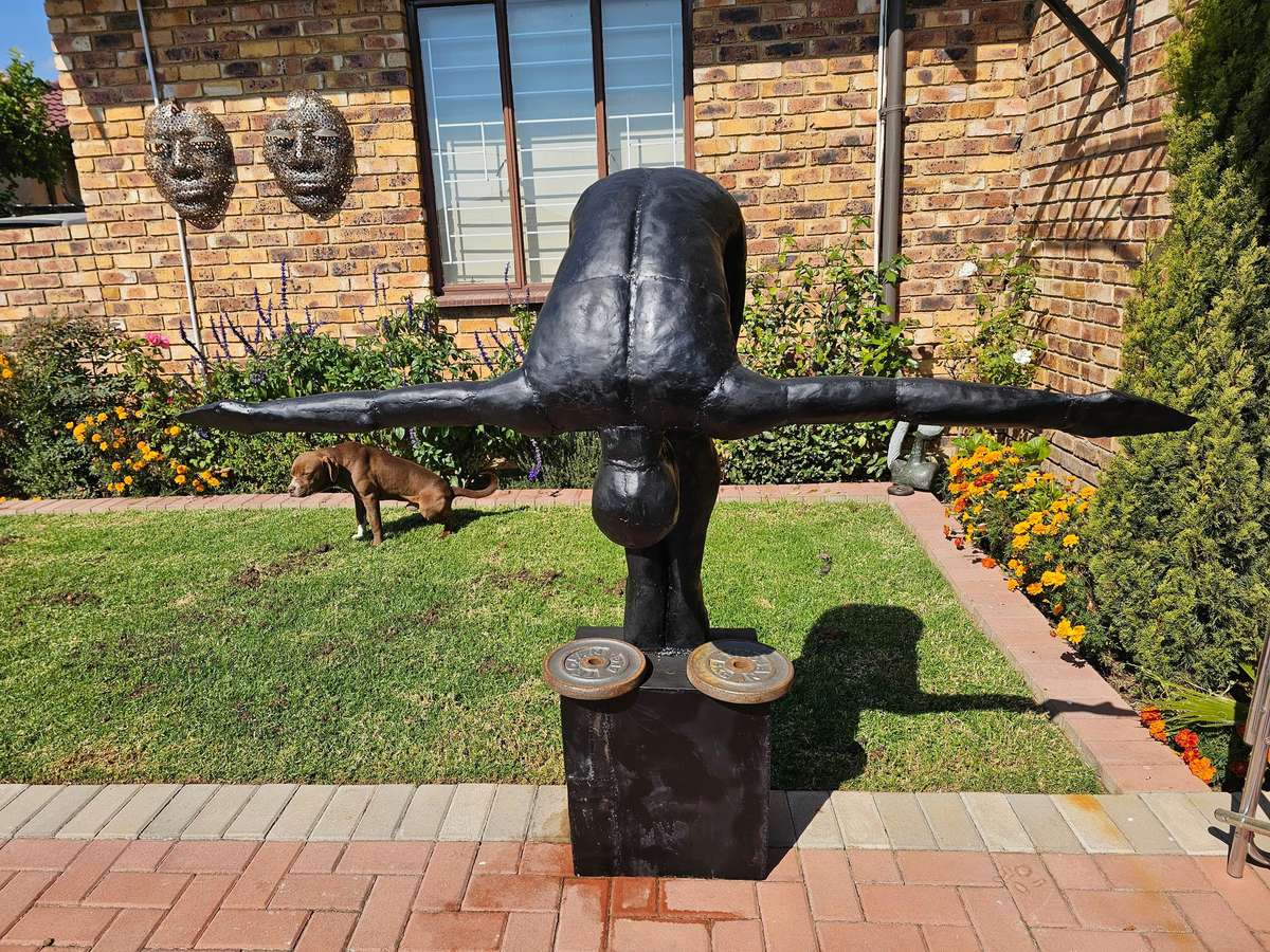 The Dive Metal Sculpture