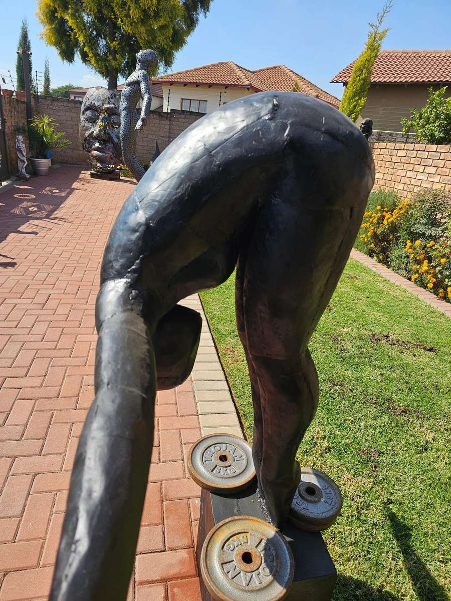 The Dive Metal Sculpture