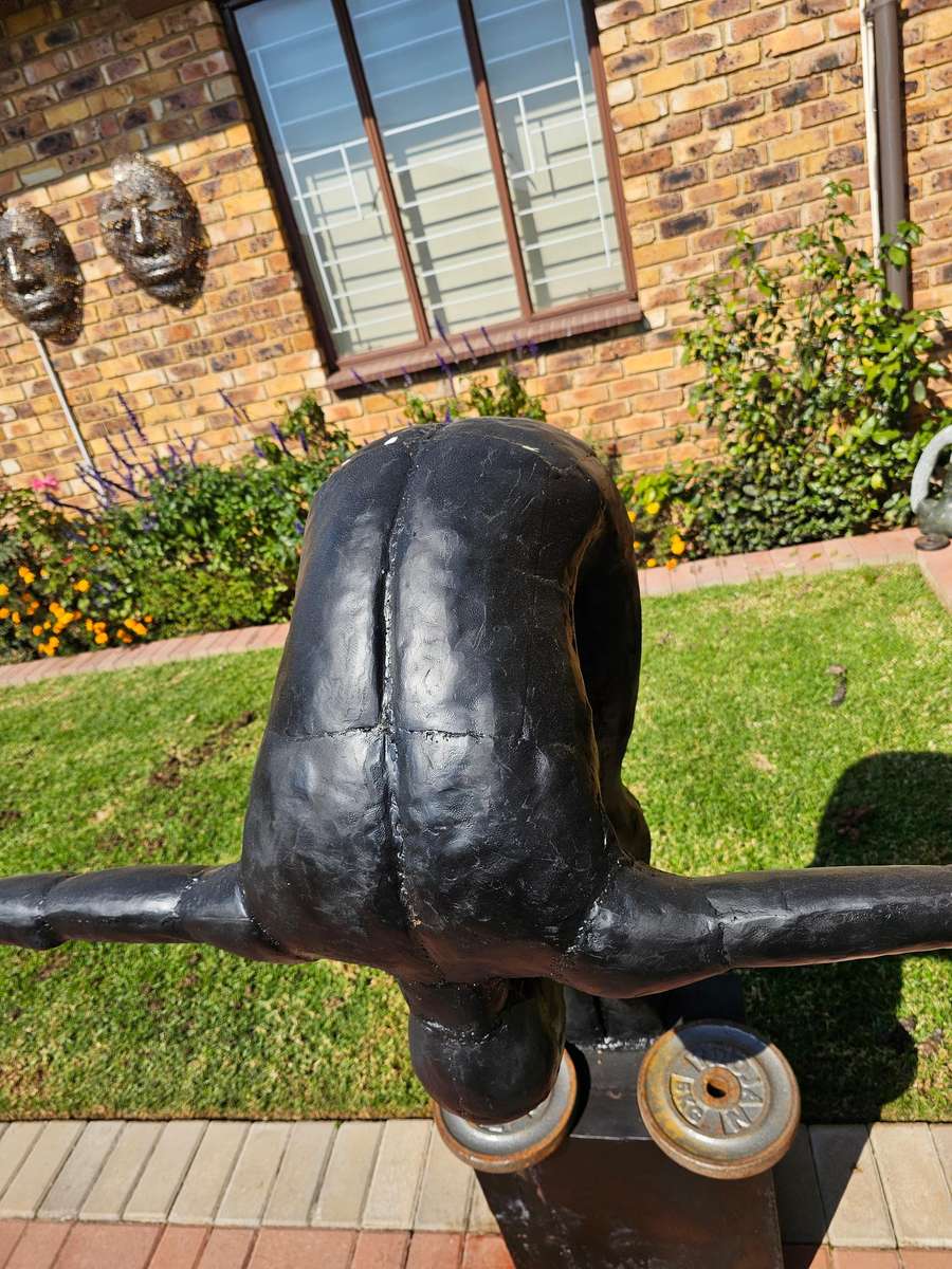 The Dive Metal Sculpture