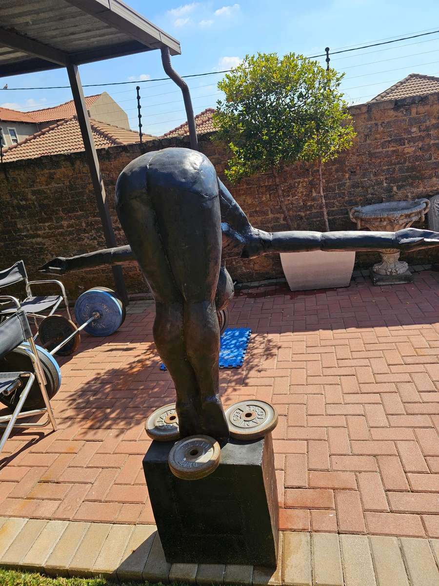 The Dive Metal Sculpture