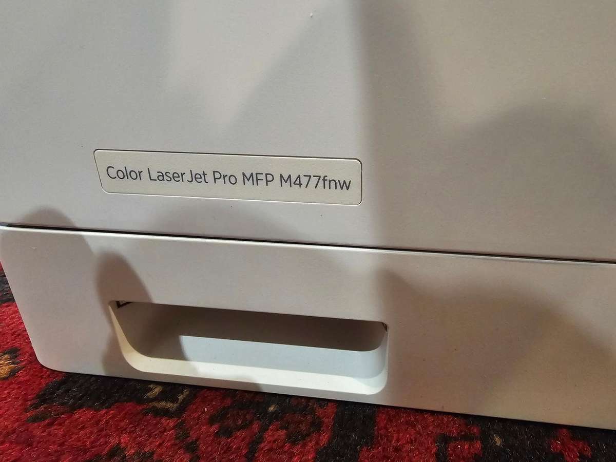 HP MFP M477fnw LaserJet Pro All-in-One (Print + Scan + Copy + Fax) Wi-Fi Colour Printer